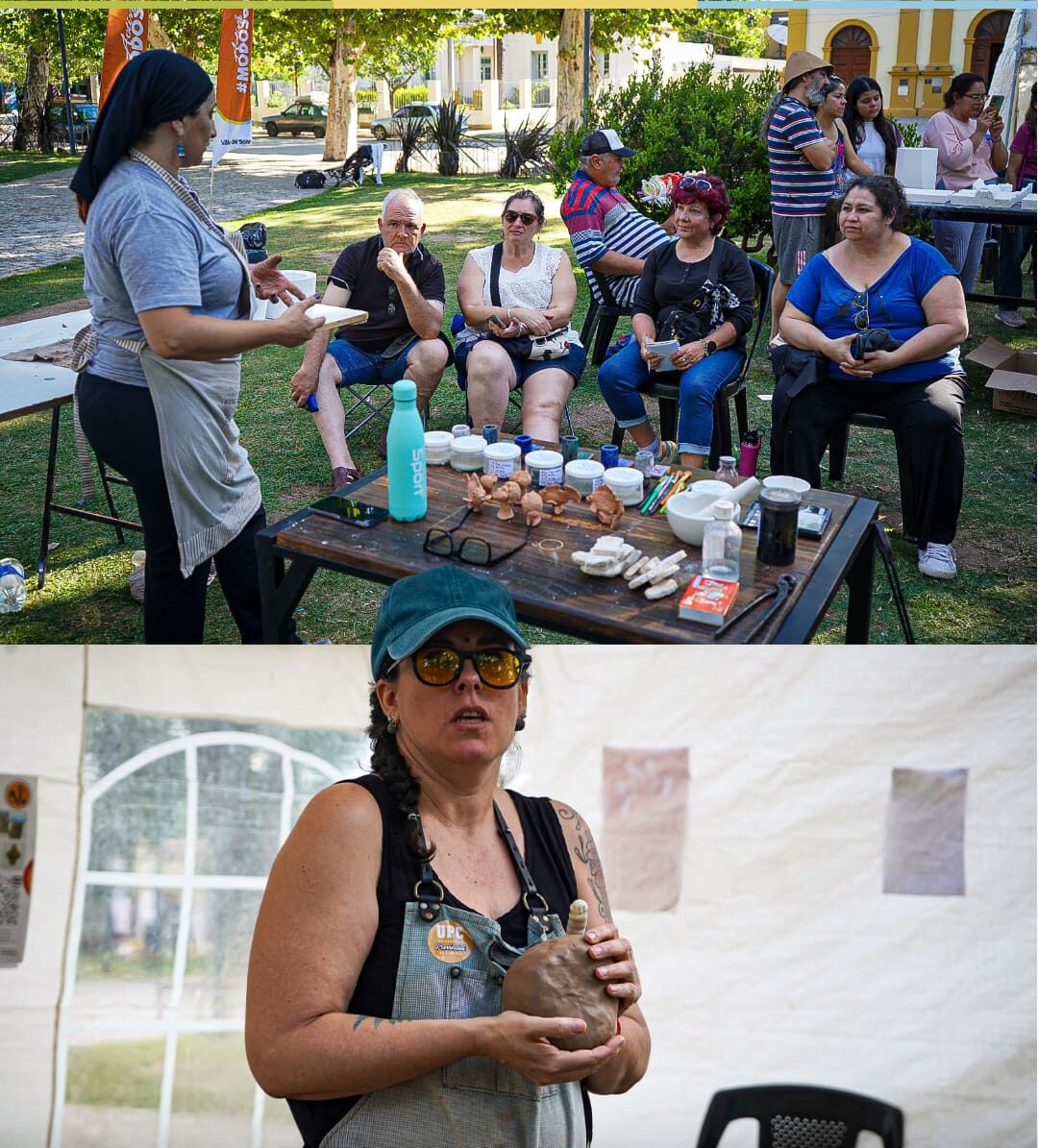 Se llevó a cabo el Camino de la Arcilla en Plaza San Roque