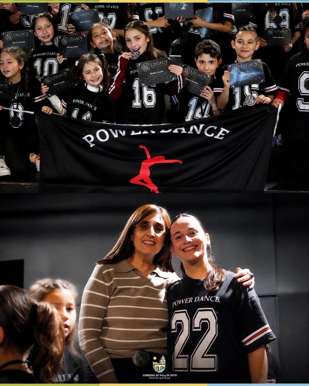 Orgullo soteño: El Municipio acompañó el reconocimiento a la Academia Power Dance tras su destacada actuación en La Falda